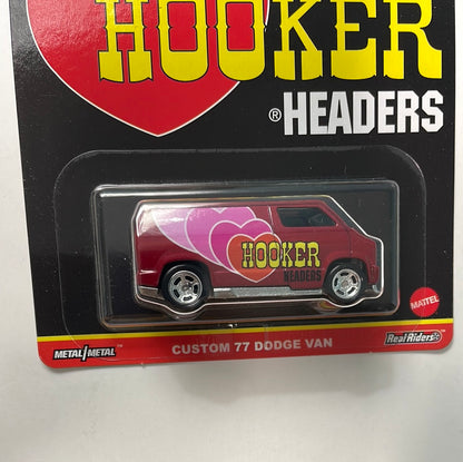 Hot Wheels 1/64 Pop Culture Speed Shop Custom ‘77 Dodge Van Red