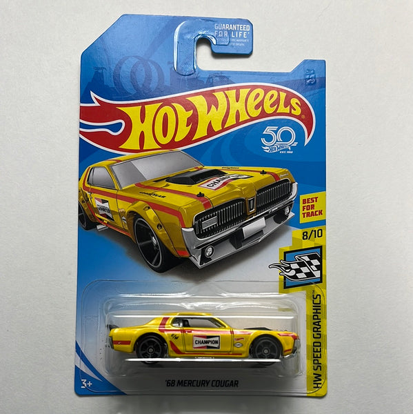 Hot Wheels 1/64 Kmart ‘68 Mercury Cougar Yellow