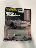 Hot Wheels 1/64 Fast & Furious 1987 Chevy Caprice Grey