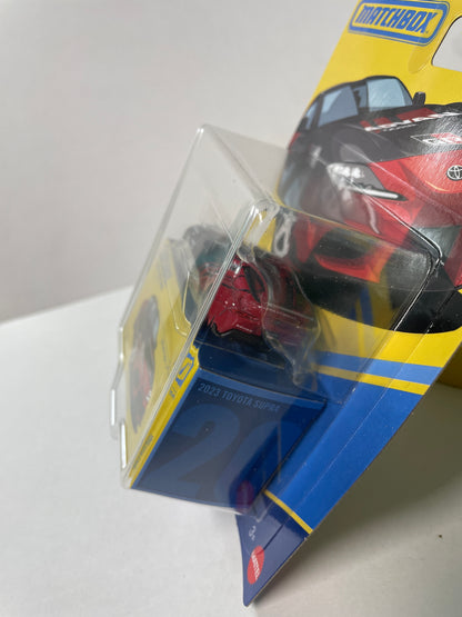 Matchbox Collectors 1/64 2023 Toyota Supra Advan Red & Black