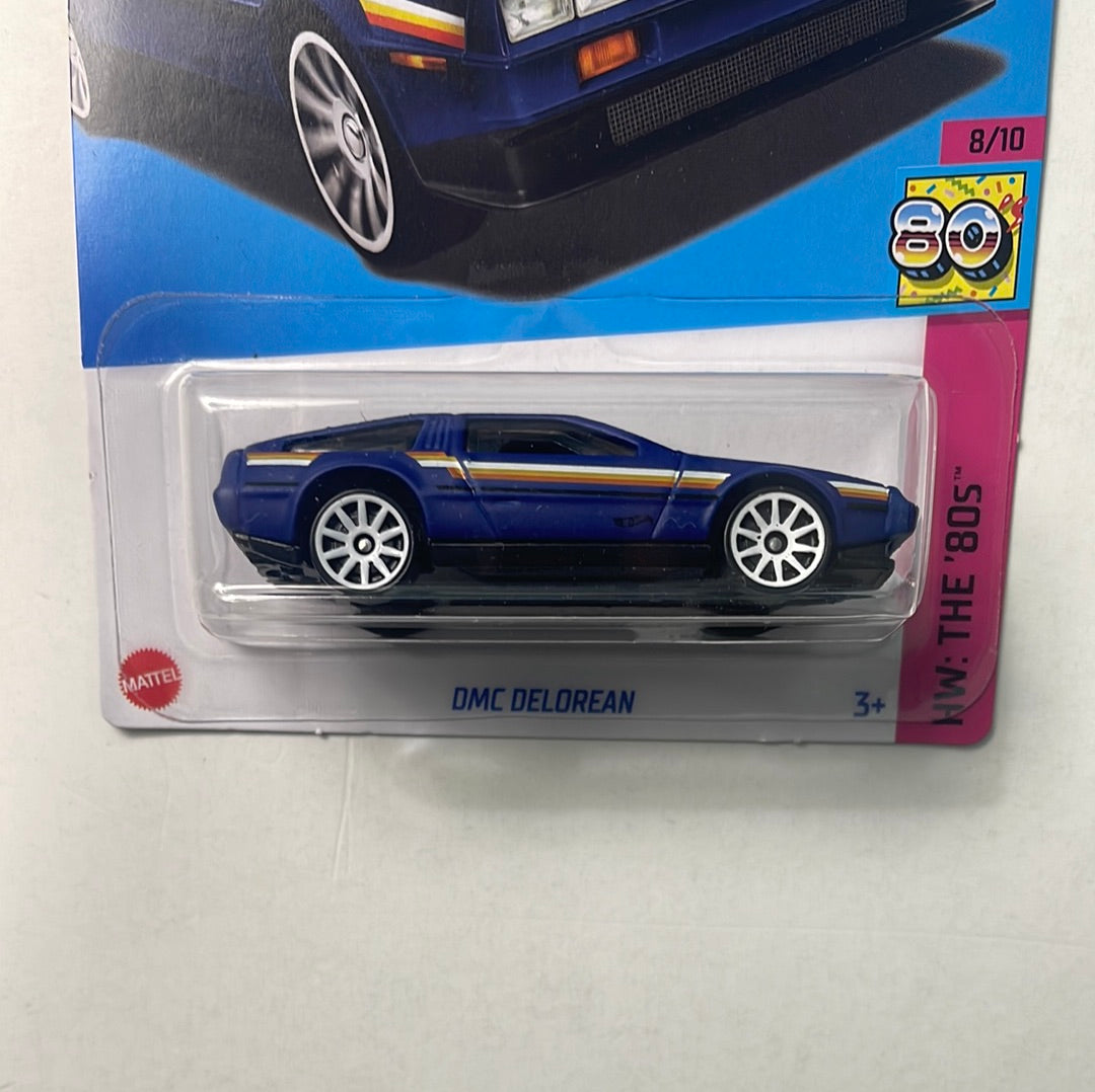 Hot Wheels 1/64 DMC Delorean Blue