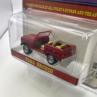 Greenlight 1/64 Hobby Exclusive Houston Rodeo Elvis Ford Bronco Red