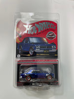 Hot Wheels RLC 1/64 1972 Nissan Skyline H/T 2000GT-R w/ Button, no Patch Blue - Damaged Card