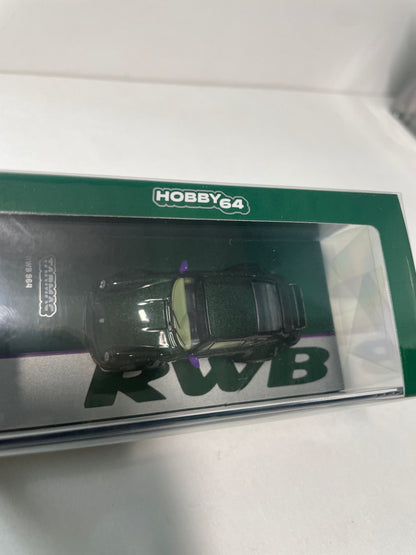Tarmac Works 1/64 Porsche RWB 964 Green - T64-TL037-GR