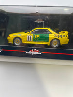 Ebbro 1/43 BP Trampio Nissan Skyline GT-R (r32) Gr.A 1993 n11 Yellow & Green