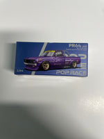 Pop Race 1/64 Datsun 620 Tokyo Auto Salon 2025 Purple