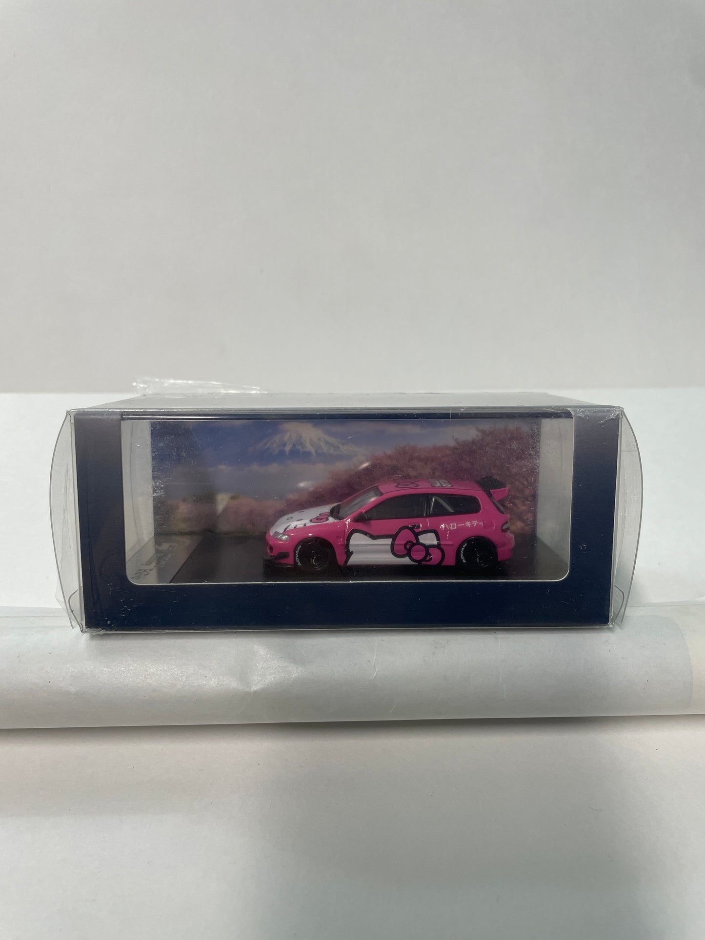 Fuji 1/64 Rocket Bunny EG6 Honda Civic Pandem Hello Kitty Pink