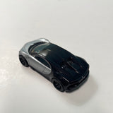 *Loose* Hot Wheels 1/64 Car Culture ‘16 Bugatti Chiron Black & Grey