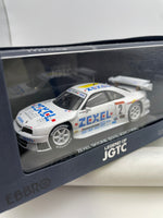 Ebbro 1/43 Nissan Zexel Skyline (r33) JGTC 1998 n2 White