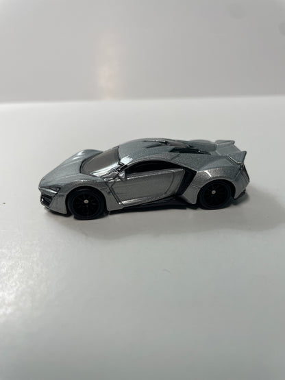 *Loose* Hot Wheels 1/64 Premium Car Culture Team Transport Lykan Hypersport Silver