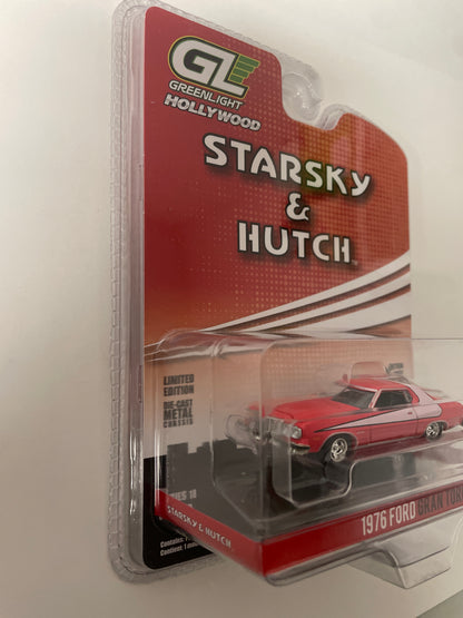 Greenlight 1/64 Hollywood Starsky & Hutch 1976 Ford Gran Torino Red - 44780A