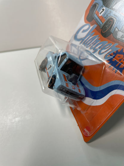 Hot Wheels 1/64 Noppo Gulf Racing Tooned ‘70 Dodge Charger Blue