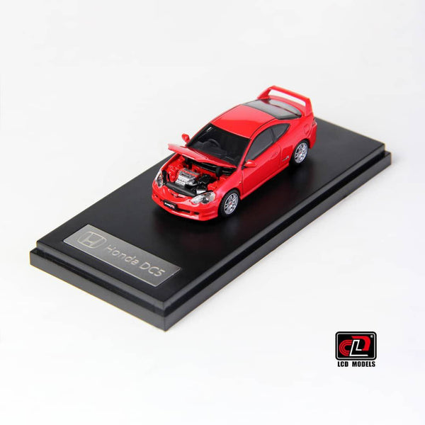 LCD Models 1/64 Honda Integra DC5 Type R Red