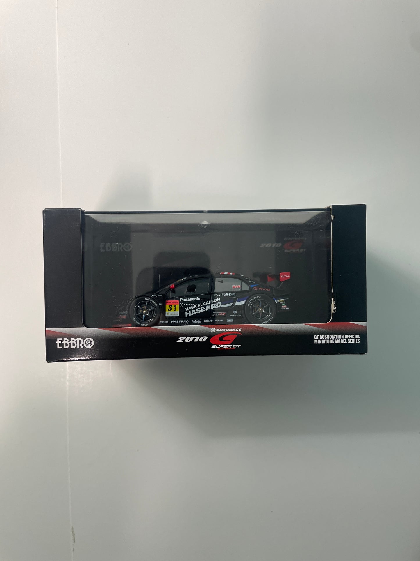 Ebbro 1/43 Toyota Fuji Sprint cup 2010 Magical Carbon apr Axio n31 Black