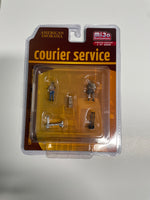 American Diorama 1/64 Mijo Exclusives Figures Set -Courier Service