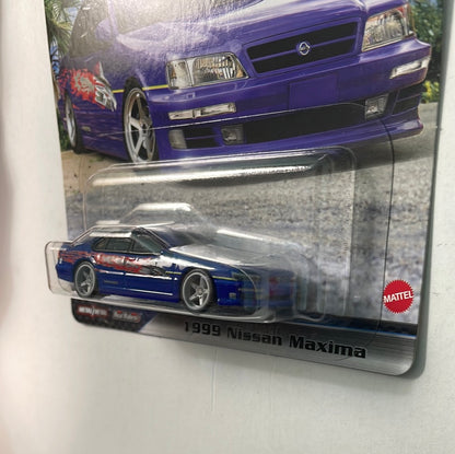 Hot Wheels 1/64 Fast & Furious 1999 Nissan Maxima Blue