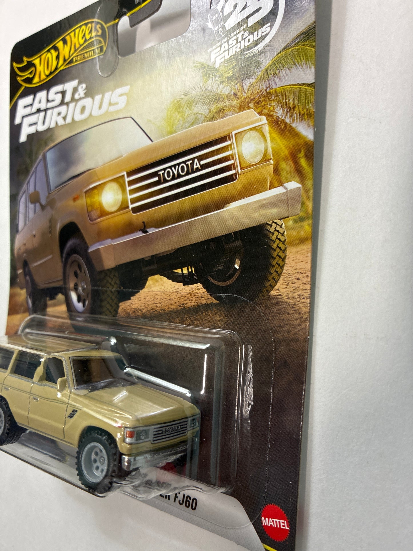 Hot Wheels 1/64 Fast & Furious 2026 Mix Q Toyota Land Cruiser FJ60 Beige - JHW76
