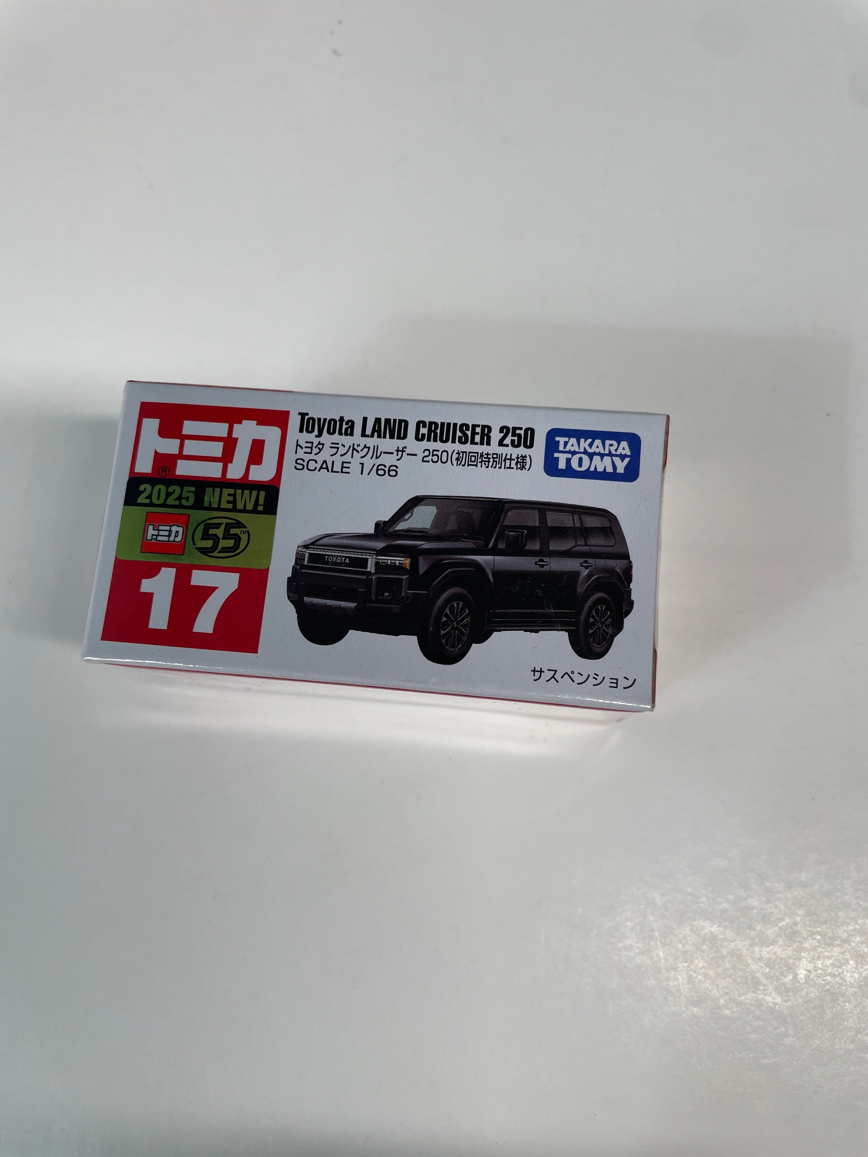 Tomica 1/66 Toyota Land Cruiser 250 #17 First Edition Special