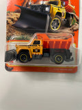 Matchbox 1/64 Plow Master 6000 Yellow & Orange