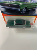 Matchbox 1/64 1966 Dodge Charger Green