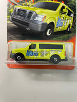 Matchbox 1/64 Nissan NV Van Green