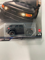 Hot Wheels 1/64 Fast & Furious Toyota FJ Cruiser Black - Damaged Card