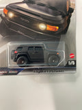 Hot Wheels 1/64 Fast & Furious Toyota FJ Cruiser Black - Damaged Card