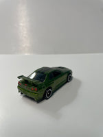 *Loose* Hot Wheels 1/64 Super Treasure Hunt Nissan Skyline GT-R R34 Green