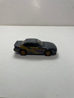 *Loose* Hot Wheels 1/64 Premium Car Culture Team Transport Nissan Silvia S13 w/ Sakura Sprinter Grey