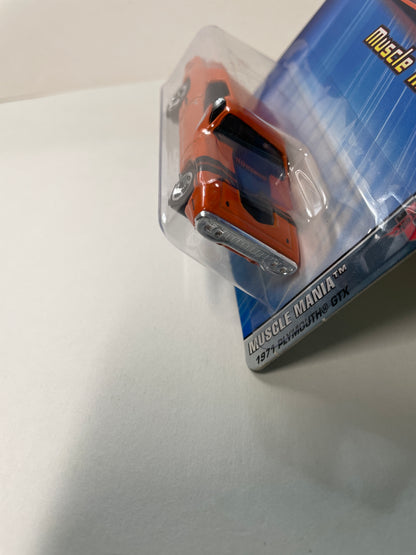 Hot Wheels 1/64 1971 Plymouth GTX Orange - Damaged Box