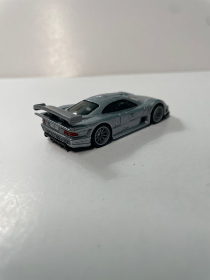 *Loose* Hot Wheels 1/64 Premium Car Culture Box Set Le Man Holy Trinity 1997 Mercedes-Benz CLK-GTR Silver