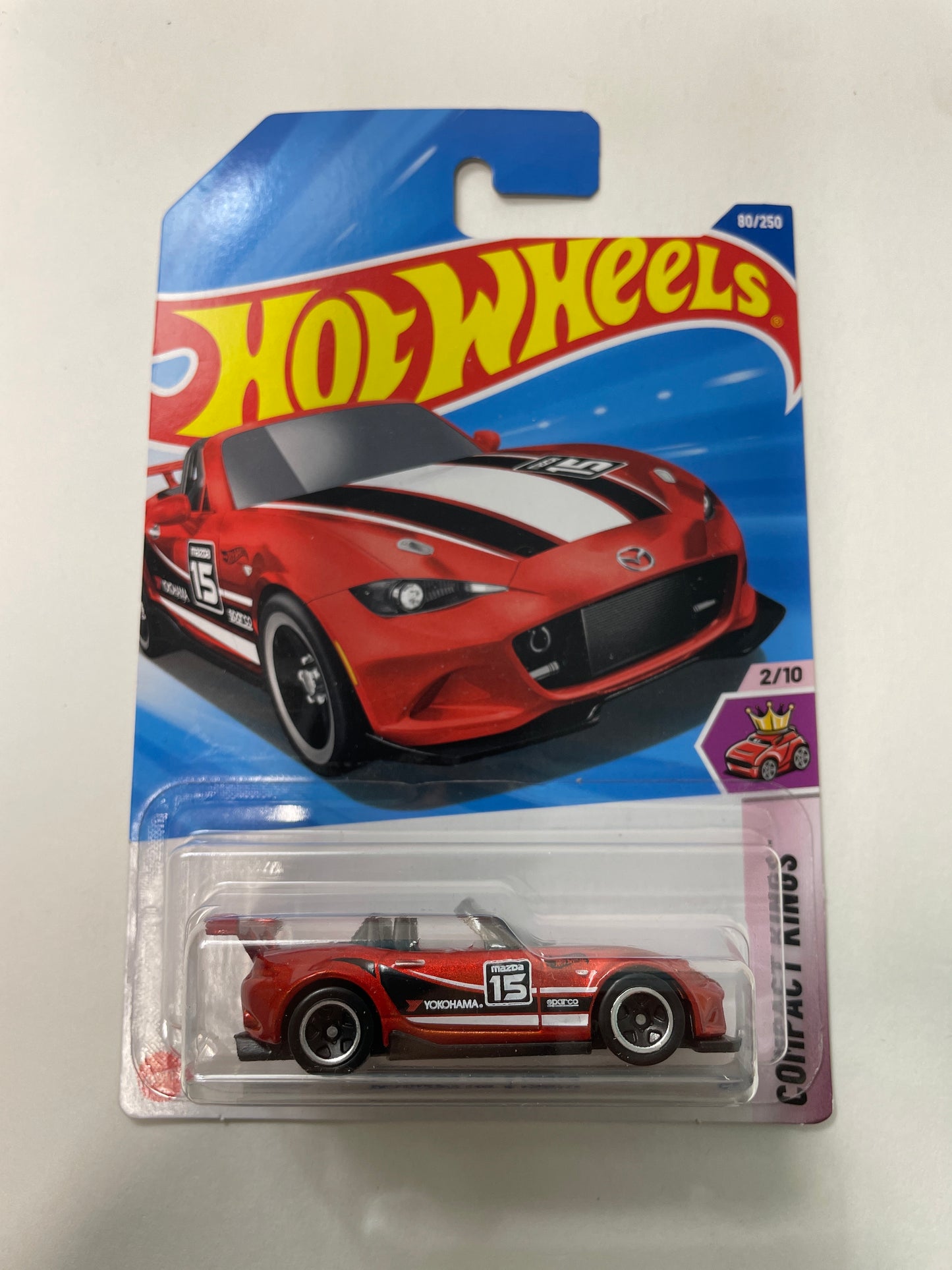 Hot Wheels 1/64 ‘15 Mazda MX-5 Miata Red