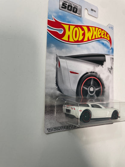 Hot Wheels 1/64 ‘12 Chevrolet Corvette Z06 White