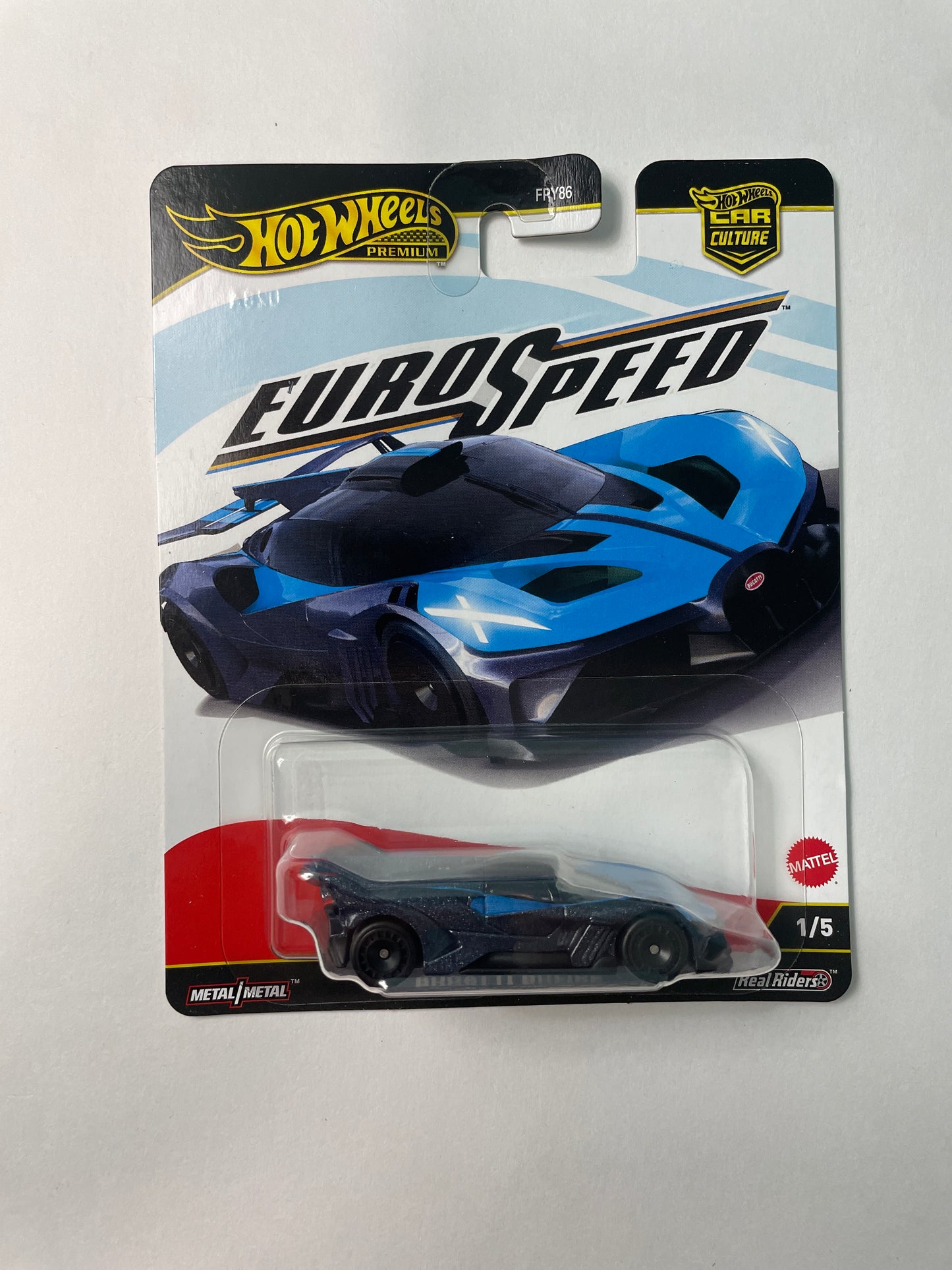 Hot Wheels 1/64 Car Culture Euro Speed (FPY86-961L) Set of 5