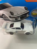 Hot Wheels 1/64 Porsche 934.5 Short Card White - Damaged Card