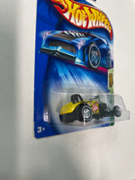 Hot Wheels 1/64 Treasure Hunt Altered State Yellow - Damaged Card