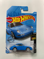 Hot Wheels 1/64 ‘96 Porsche Carrera Blue - Damaged Card