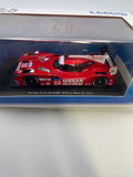 Ebbro 1/43 Nissan GT-R LM Nismo 2015 Le Man 24Hours n22 Red & White