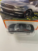 Matchbox 1/64 2018 Dodge Charger Black - Damaged Card