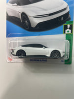 Hot Wheels 1/64 Delorean Alpha5 White