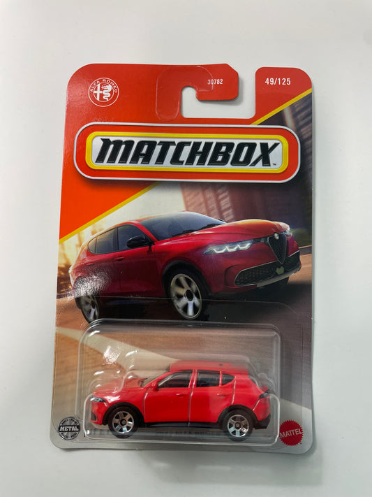 Matchbox 1/64 2023 Alfa Romeo Tonale Red - Damaged Card