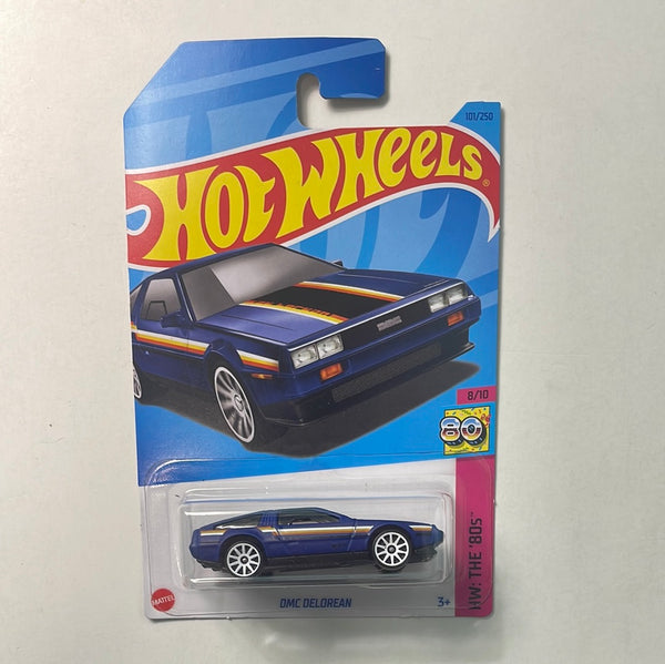 Hot Wheels 1/64 DMC Delorean Blue