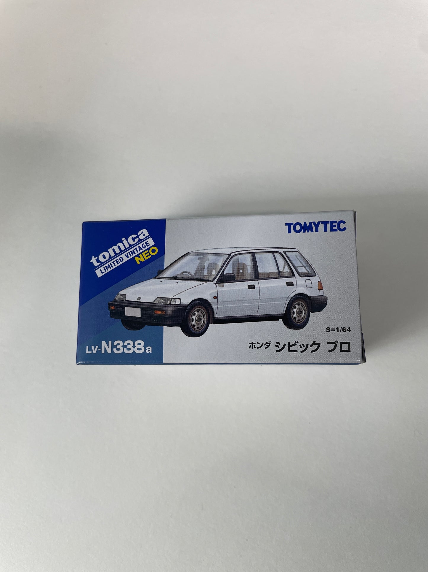 Tomica Limited Vintage Neo 1/64 LV-N338a Honda Civic Pro White