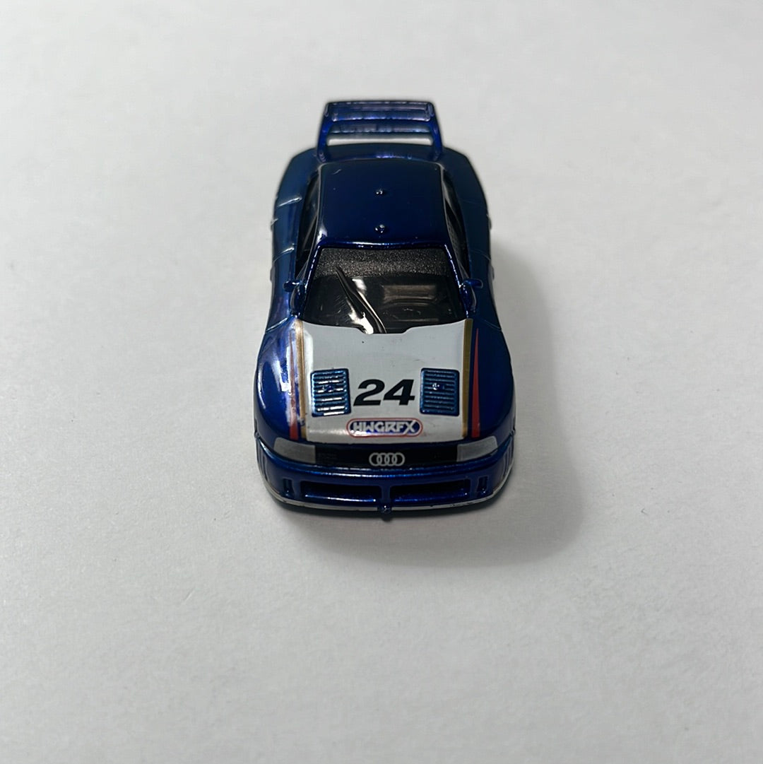 *Loose* Hot Wheels Super Treasure Hunt Audi 90 Quattro Blue