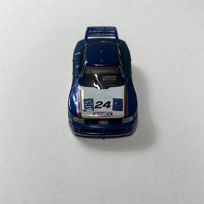 *Loose* Hot Wheels Super Treasure Hunt Audi 90 Quattro Blue