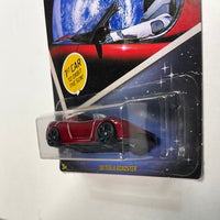 Hot Wheels 1/64 Greetings from space ‘08 Tesla Roadster Red