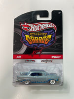 Hot Wheels 1/64 Wayne’s Garage ‘57 Chevy Blue