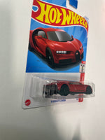 Hot Wheels 1/64 ‘16 Bugatti Chiron Red - Damaged Card