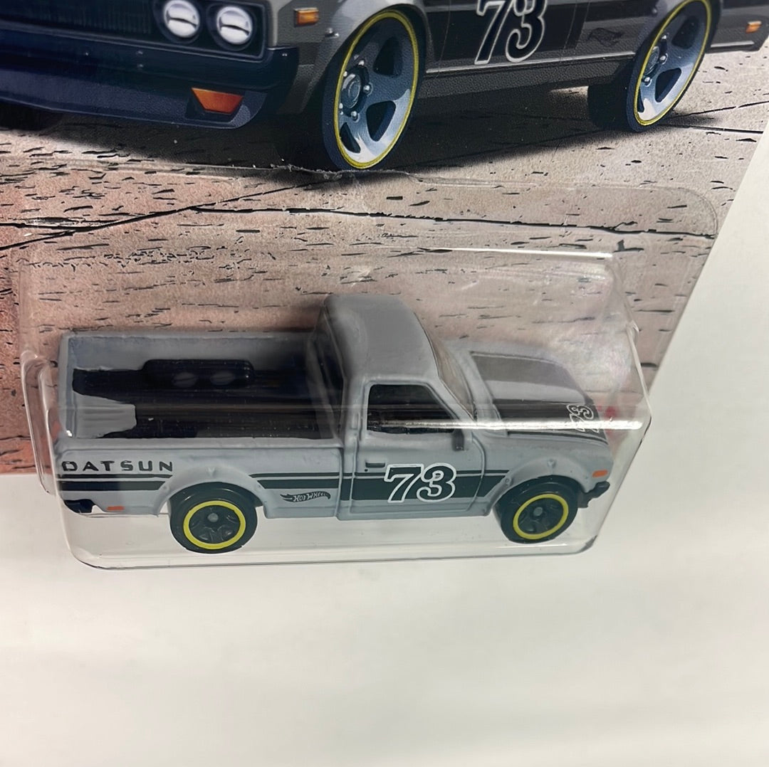 Hot Wheels Pickup Datsun 620 Grey