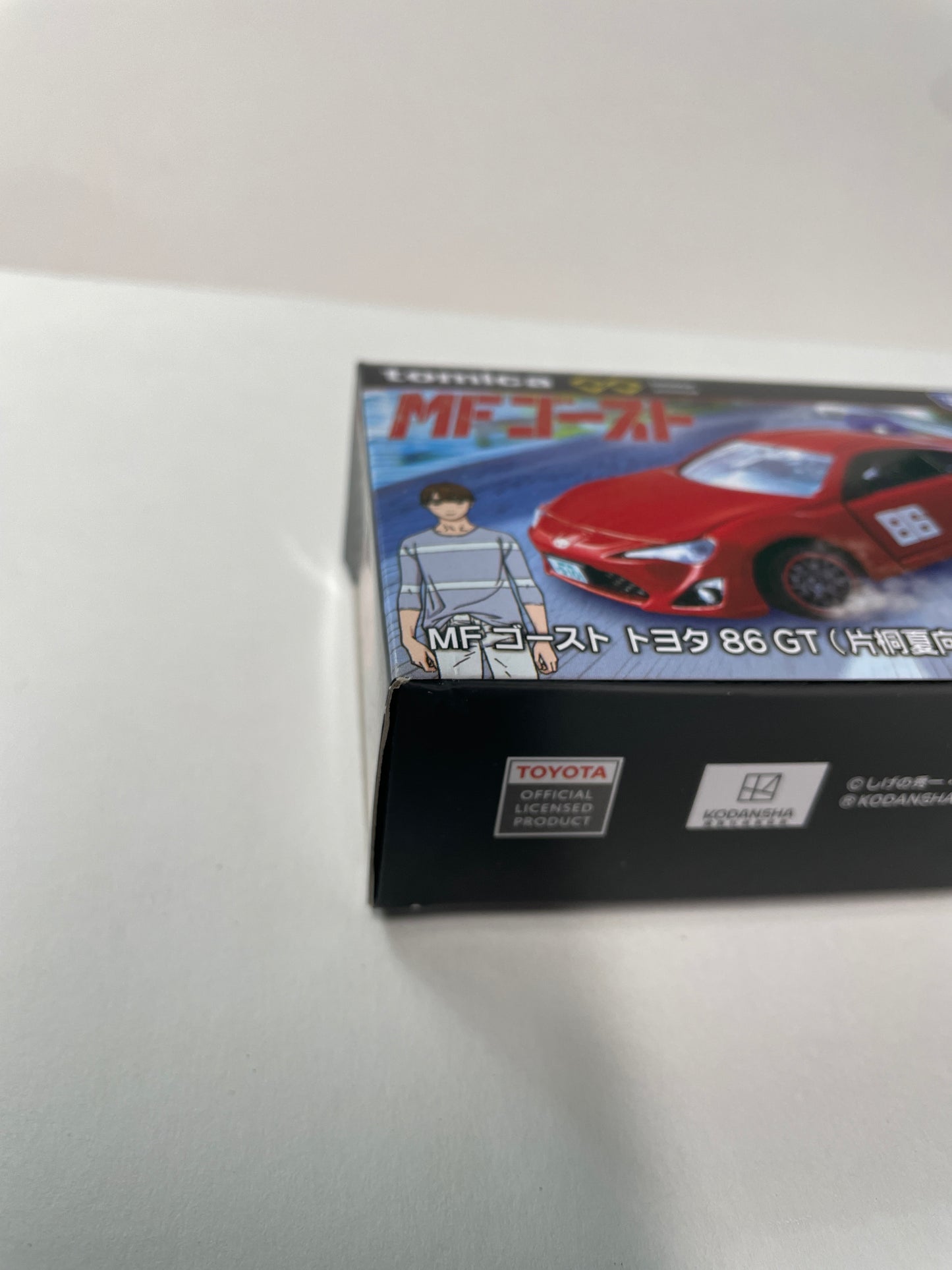 Tomica Premium unlimited  1/64 04 MF Ghost Toyota 86 GT (Natsuko Katagiri) Red - Damaged Box